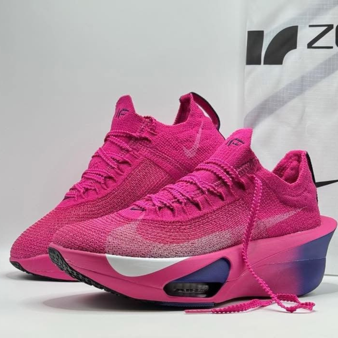 Tênis Nike ZoomX ALPHAFLY Next% 3 - Rosa/Azul