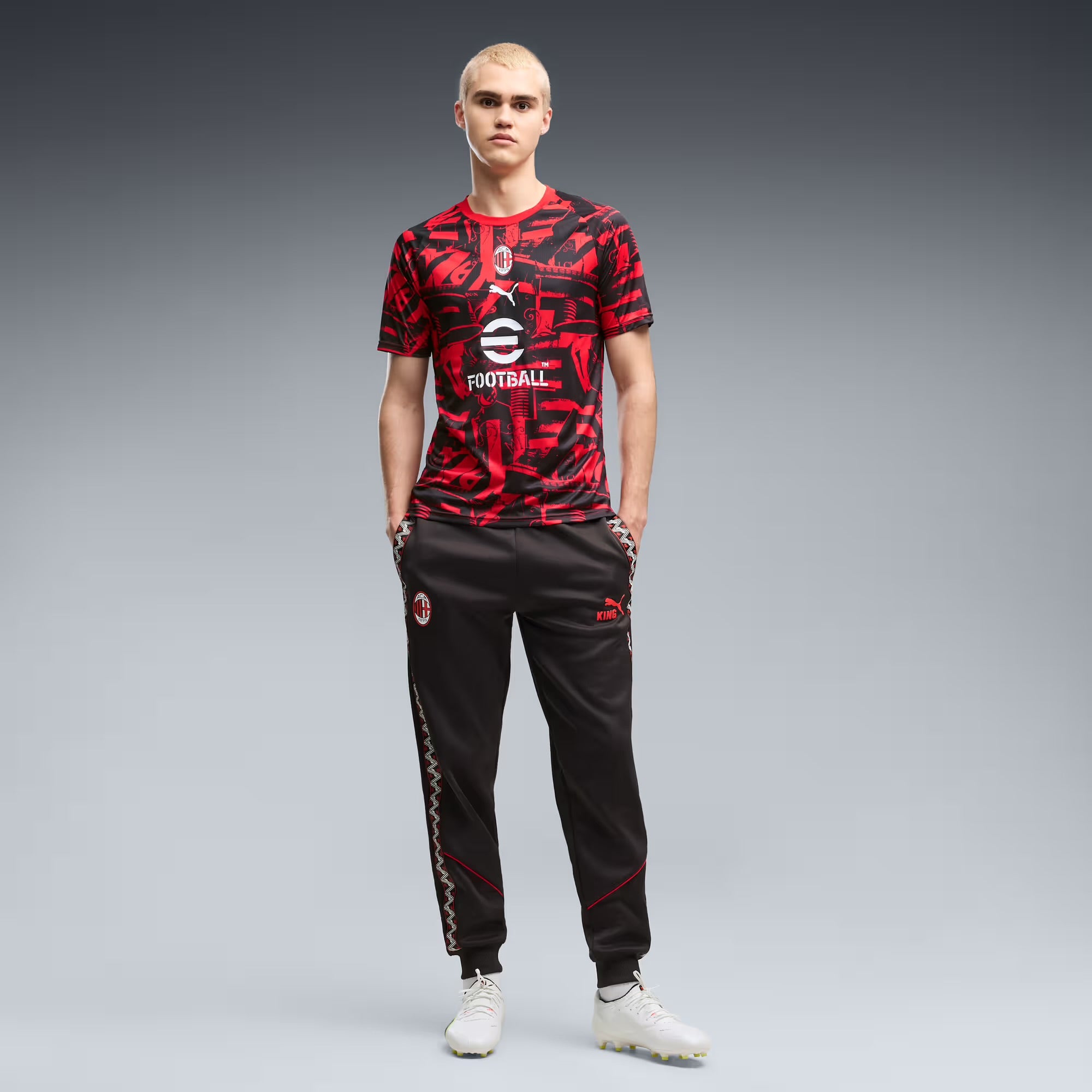 Camisa Pré-Jogo AC Milan 2026/27 Torcedor