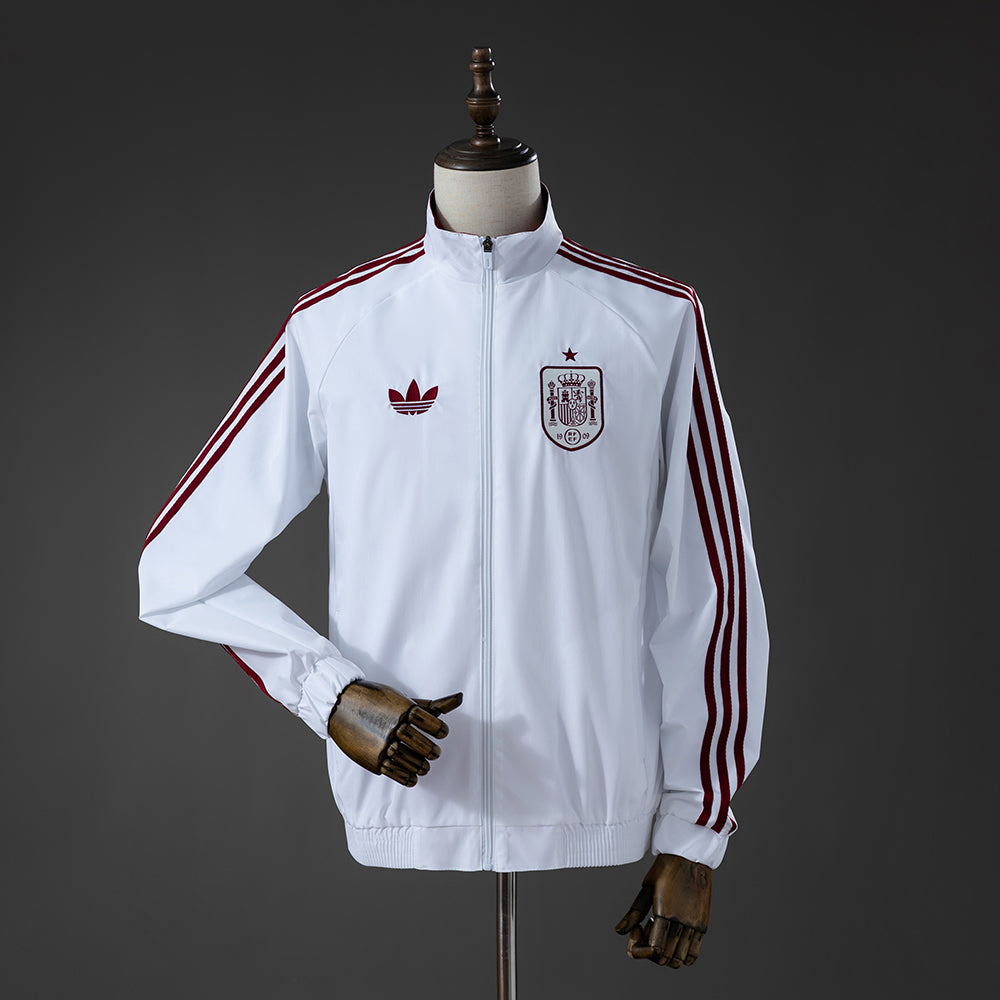 Jaqueta Corta Vento Espanha 2026 Adidas