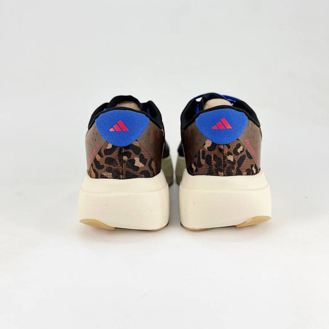Tênis Adidas Adizero EVO SL - Marrom/Cinza Metálico/Azul Lúcido