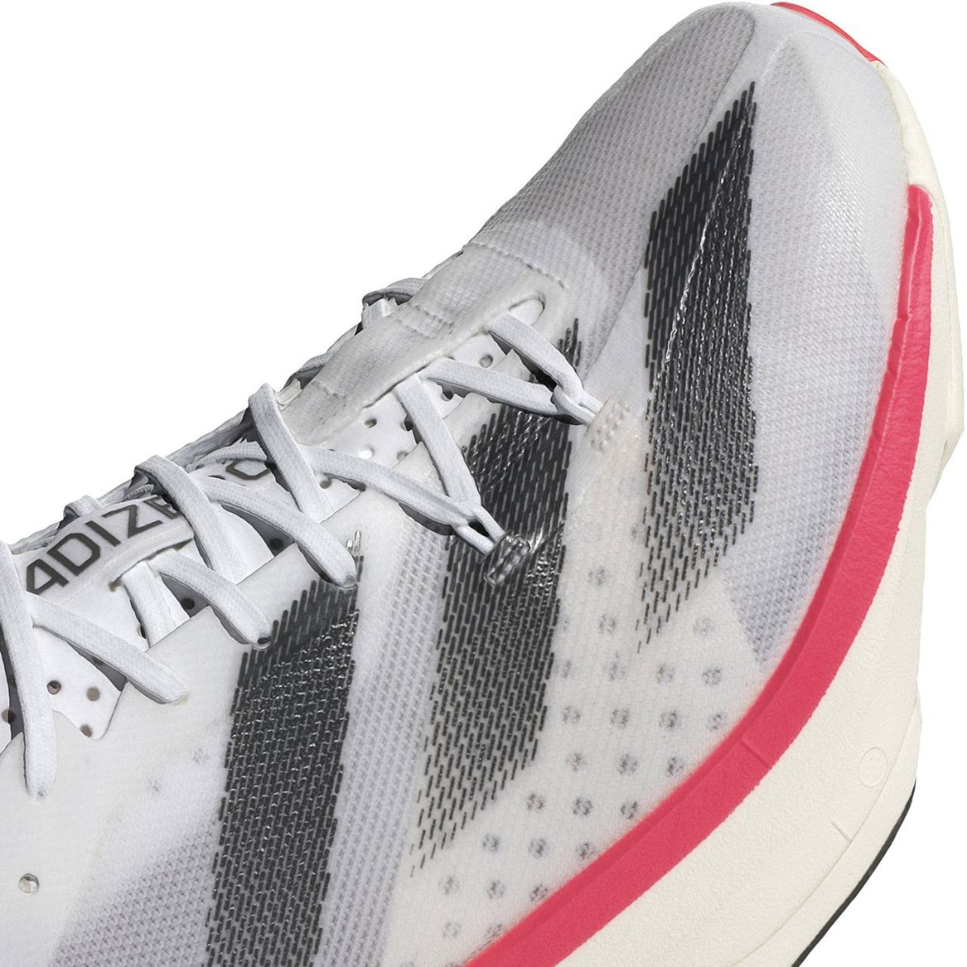 Tênis Adidas Adizero Adios Pro 3 - Branco/Vermelho Solar