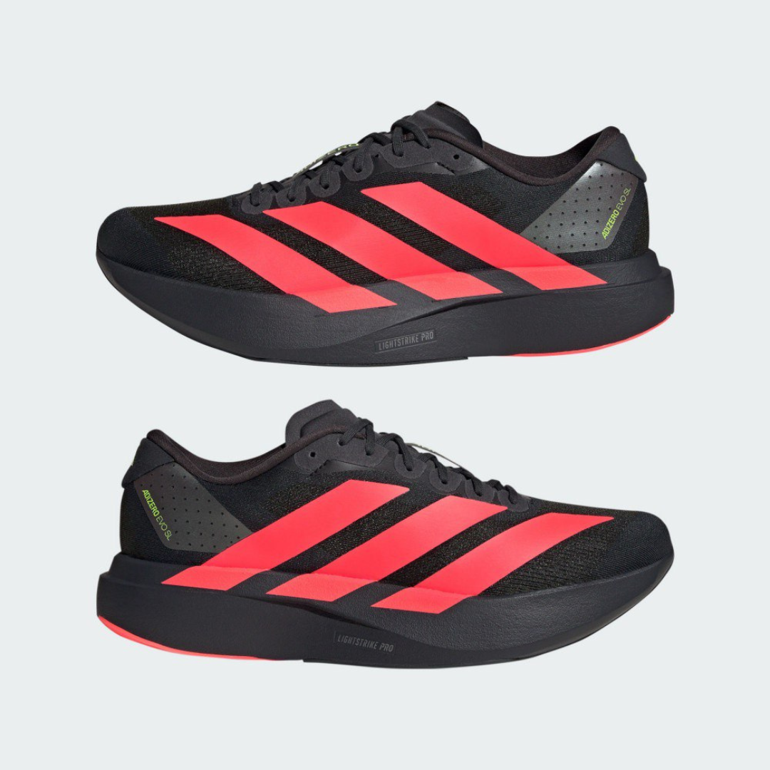 Tênis Adidas Adizero EVO SL - Preto/Vermelho