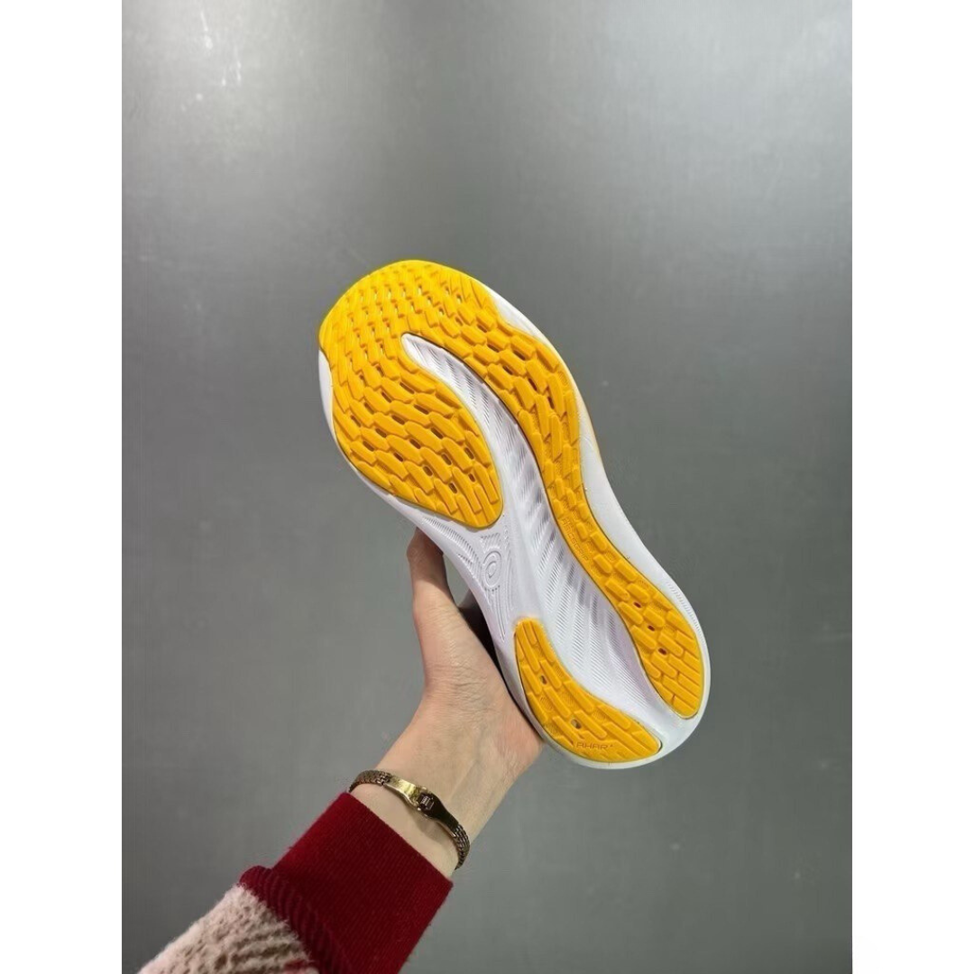 Tênis Asics Gel - Nimbus 26 - Azul e Laranja
