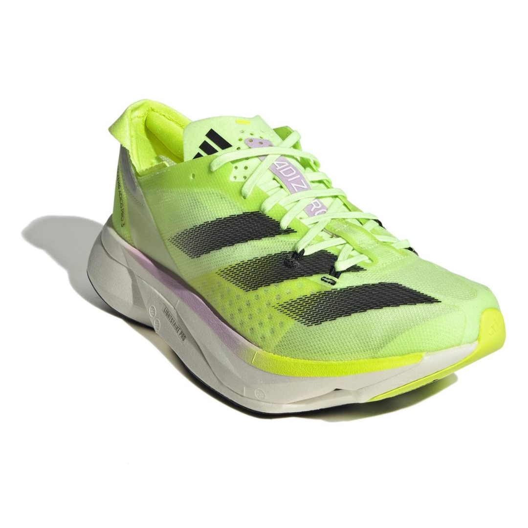 Tênis Adidas Adizero Adios Pro 3 - Verde Neon/Preto/Lilás