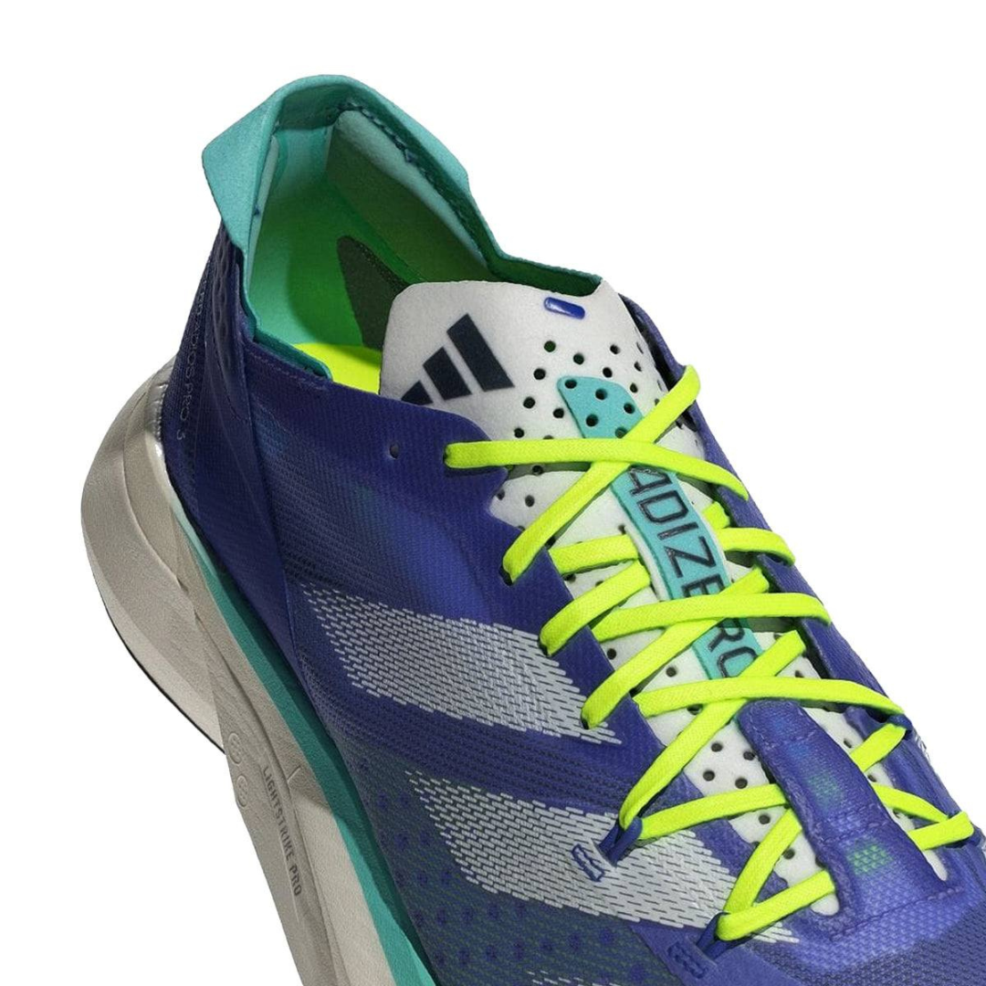Tênis Adidas Adizero Adios Pro 3 - Azul Royal/Verde Neon
