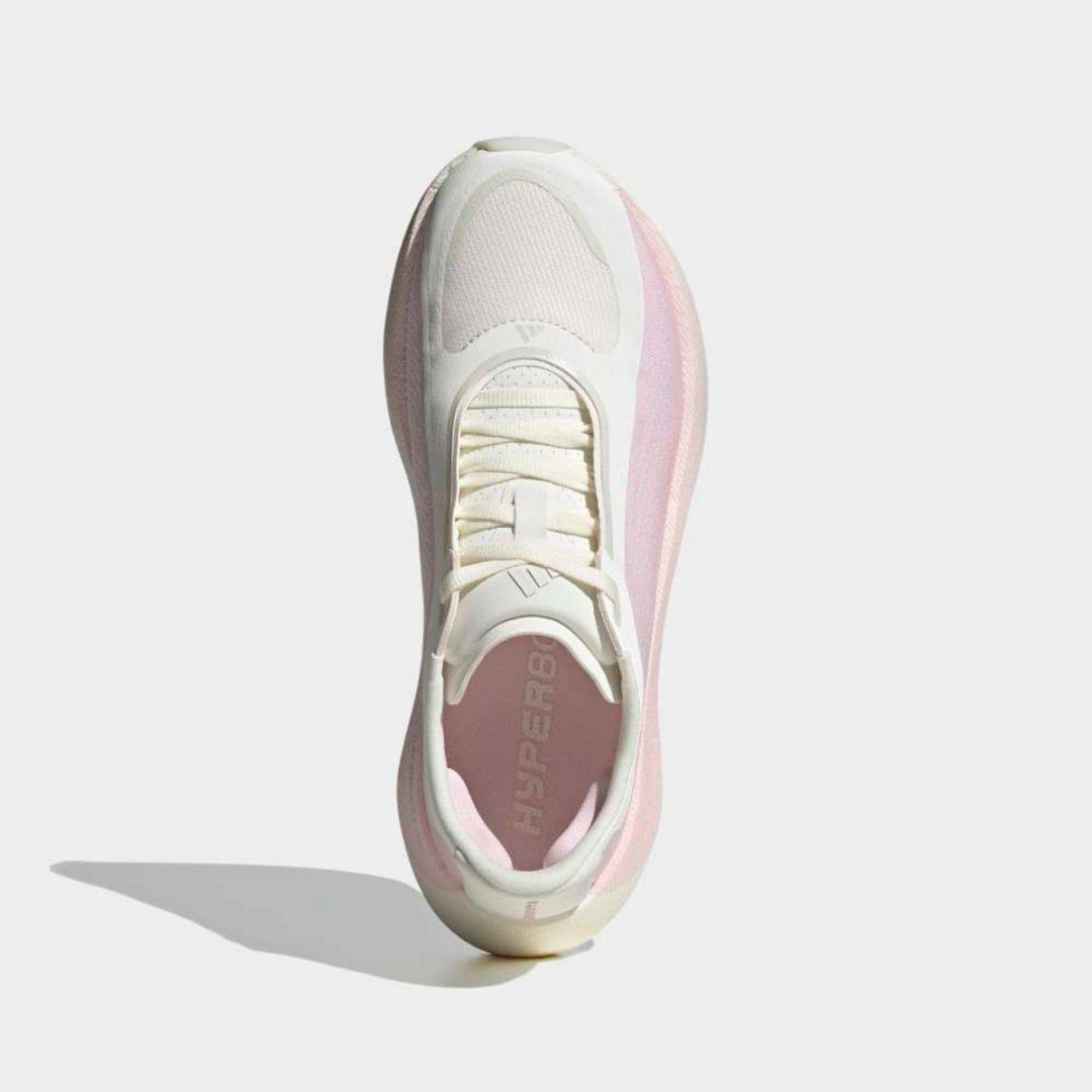 Tênis Adidas Hyperboost Edge - Branco/Rosa