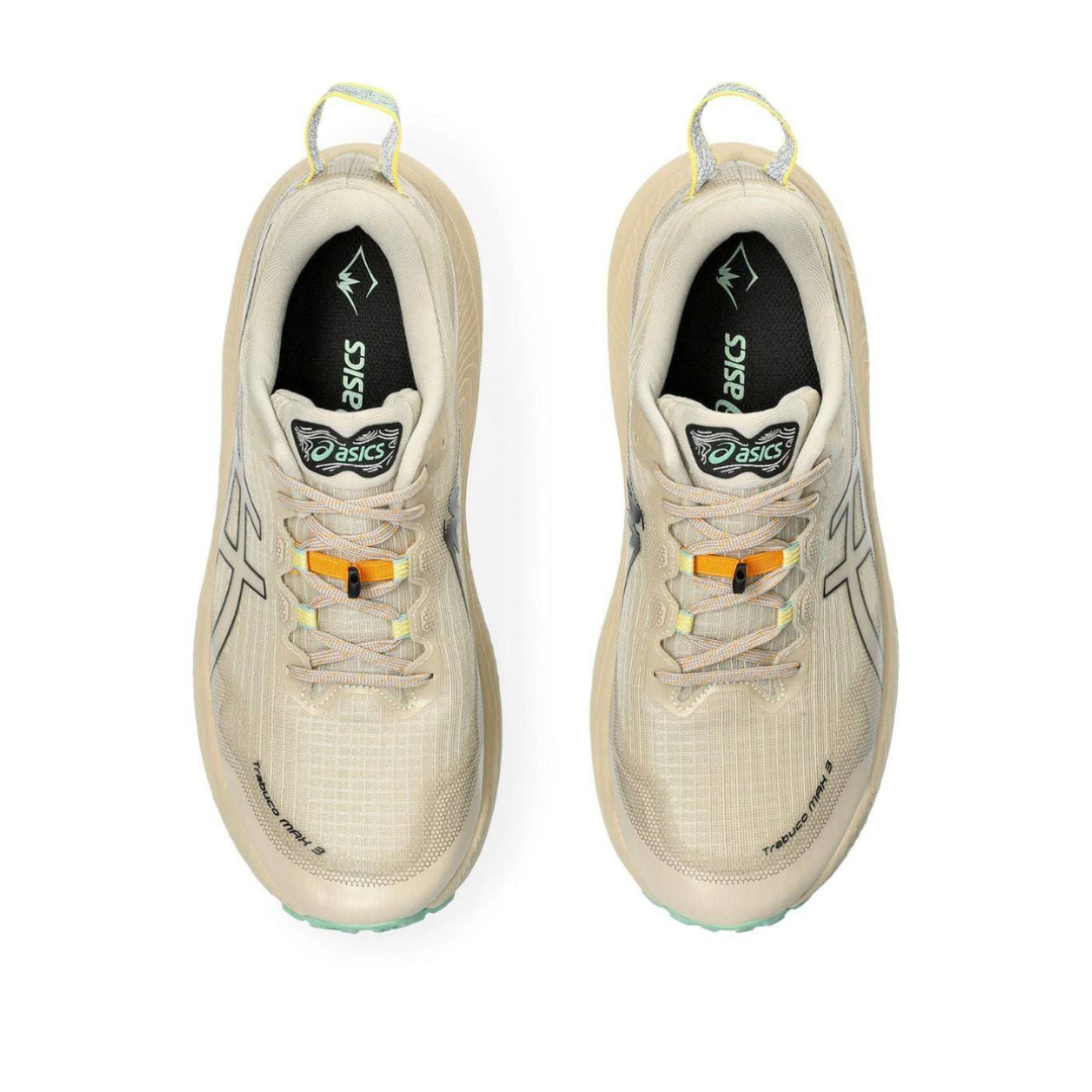 Tênis Asics Trabuco Max 3 - Bege/Laranja/Verde