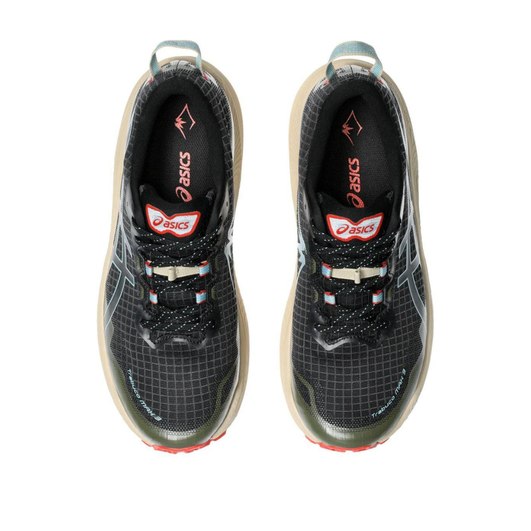Tênis Asics Trabuco Max 3 - Verde Oliva/Vermelho