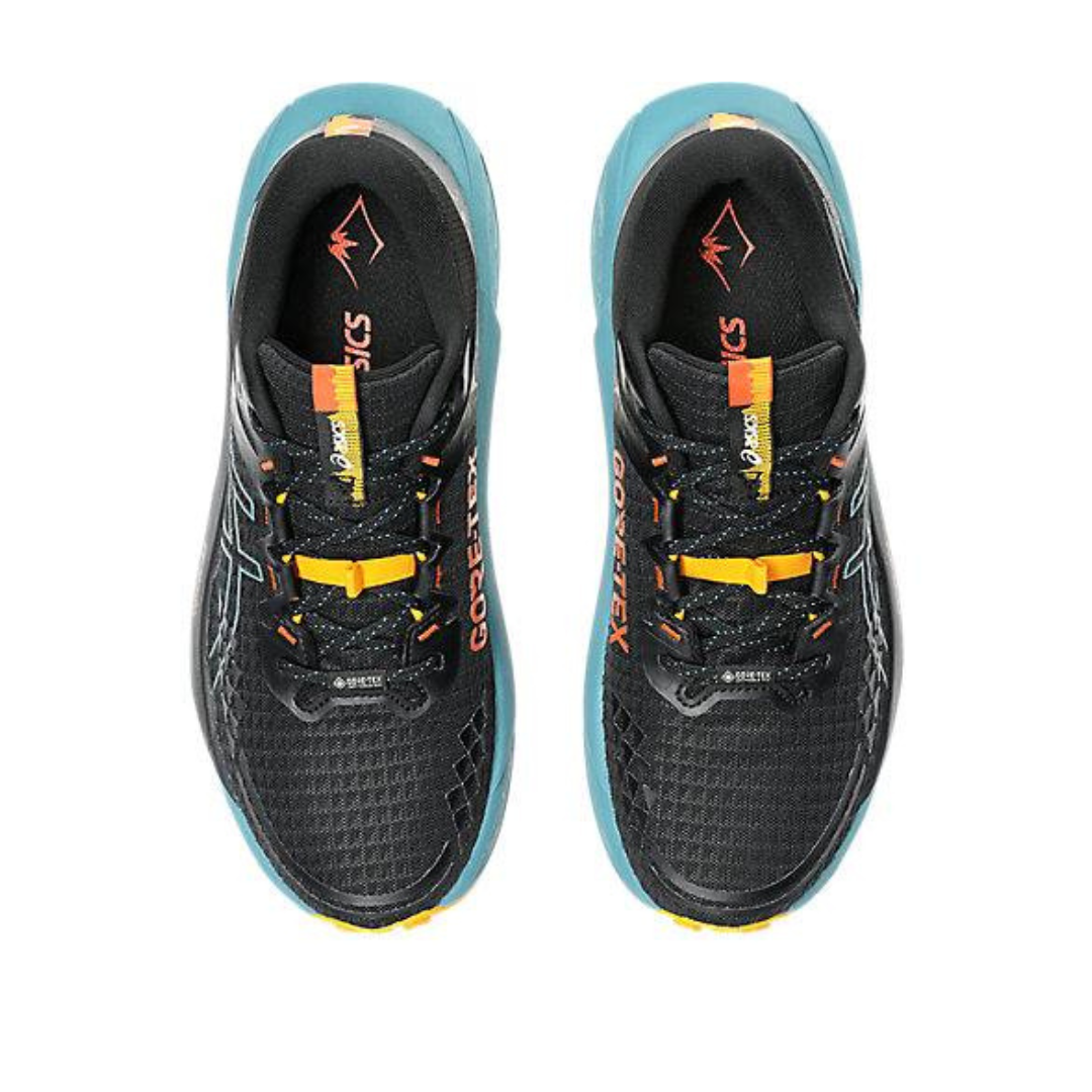 Tênis Asics Gel Trabuco 13 - Preto/Azul Atlântida