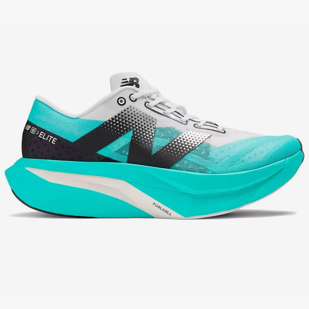 Tênis New Balance Fuelcell Supercomp Elite V4 - Turquesa/Branco