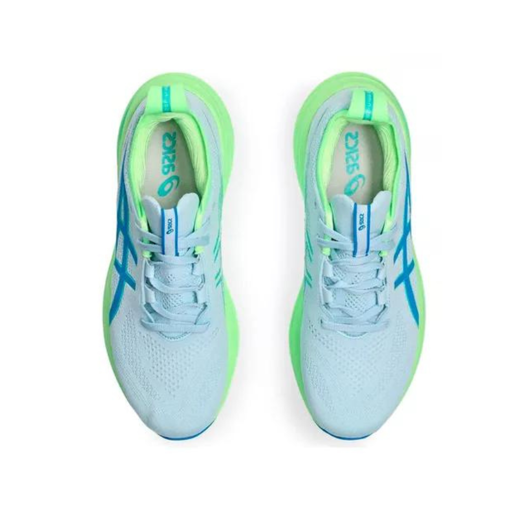 Tênis Asics Gel - Nimbus 26 - Azul com Verde