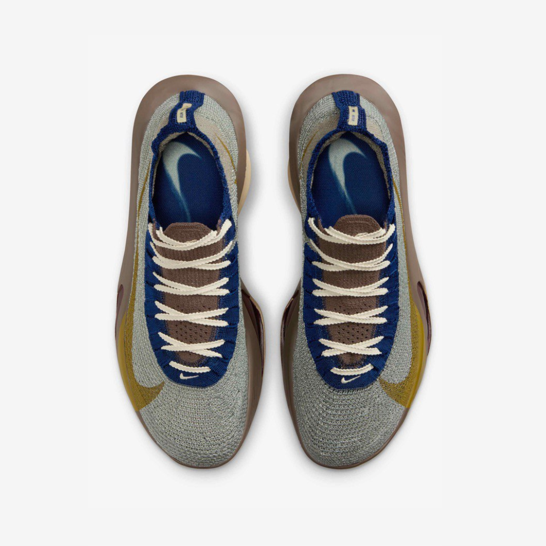 Tênis Nike ZoomX ALPHAFLY Next% 3 Premium - Marrom/Cinza