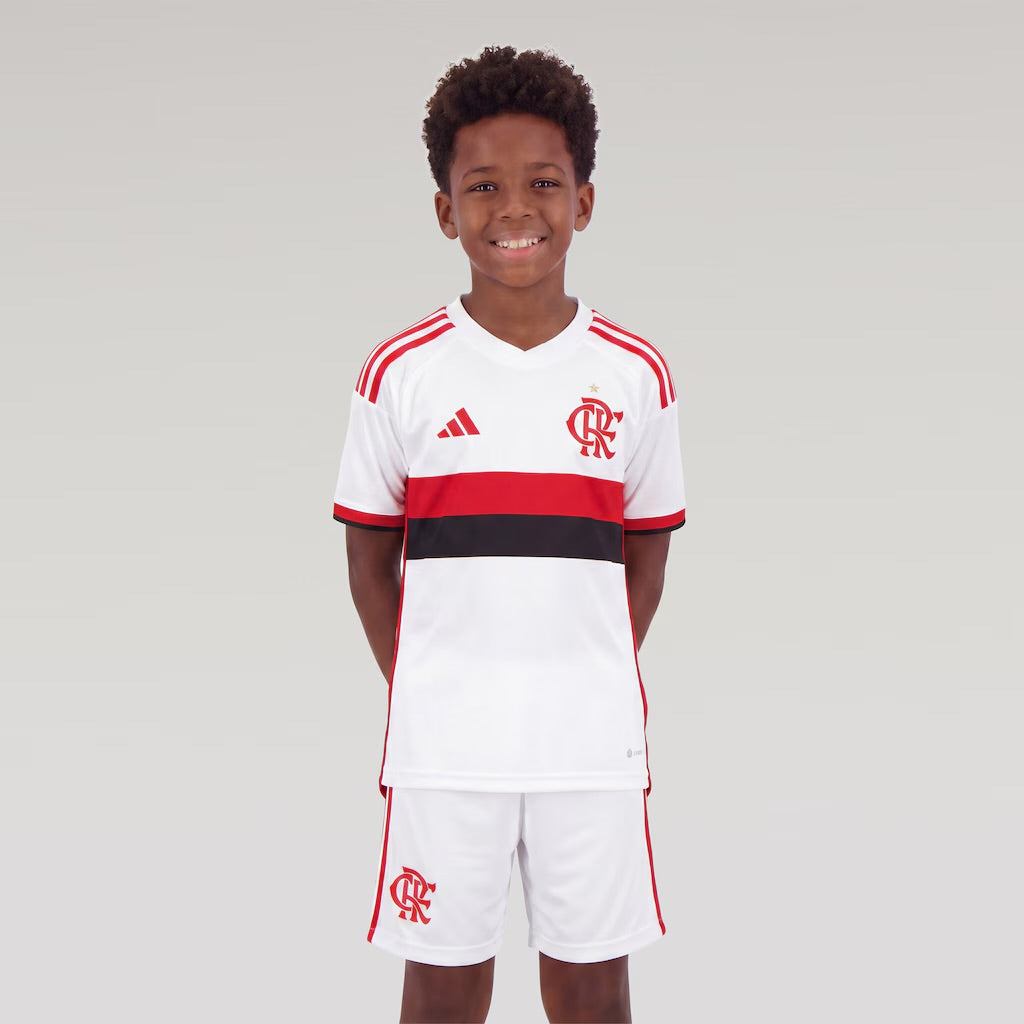 Conjunto Infantil Adidas Flamengo 2026/27 II