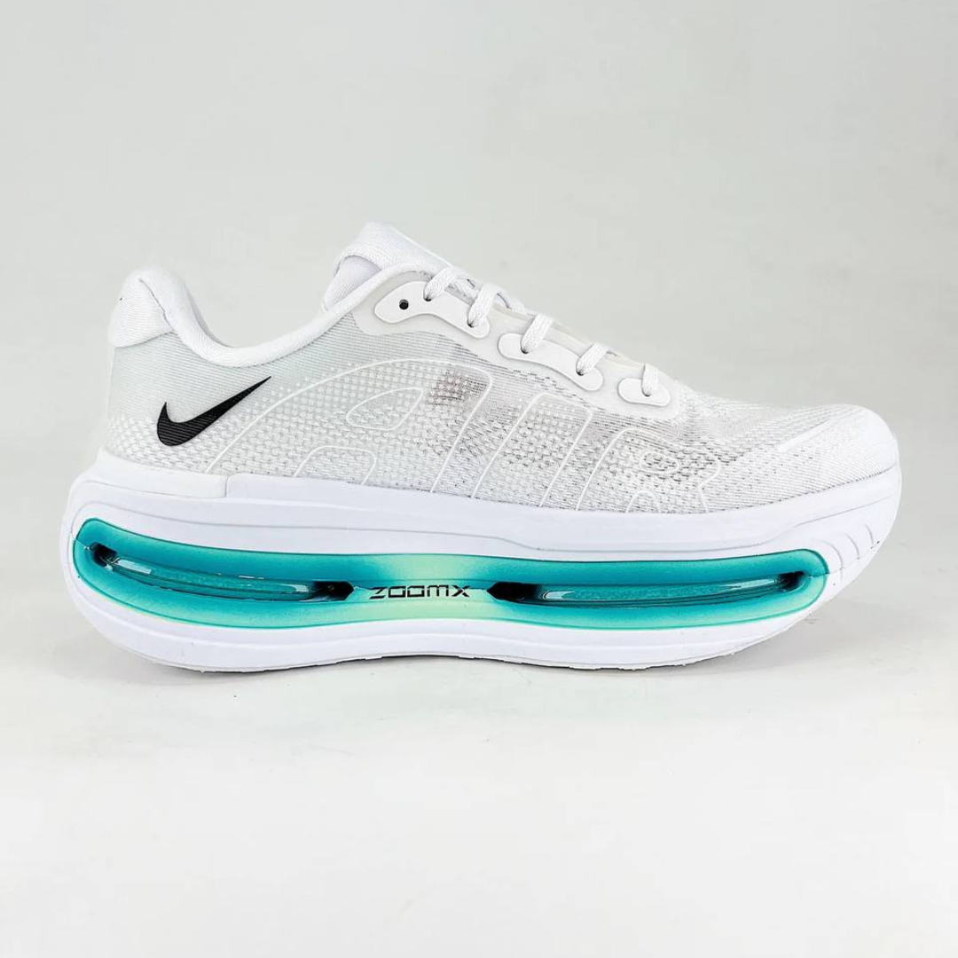Tênis Nike Vomero Premium - Branco/Azul Turquesa
