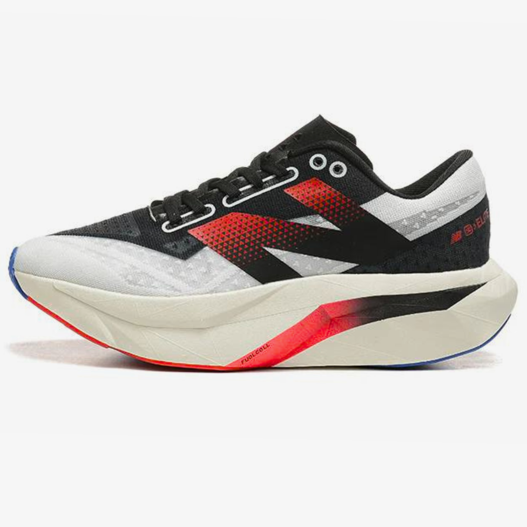 Tênis New Balance Fuelcell Supercomp Elite V4 - Branco/Preto/Vermelho