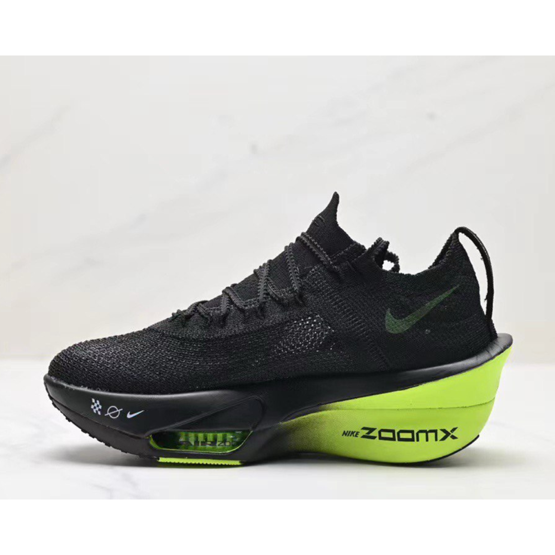 Tênis Nike ZoomX ALPHAFLY Next% 3 - Preto/Verde