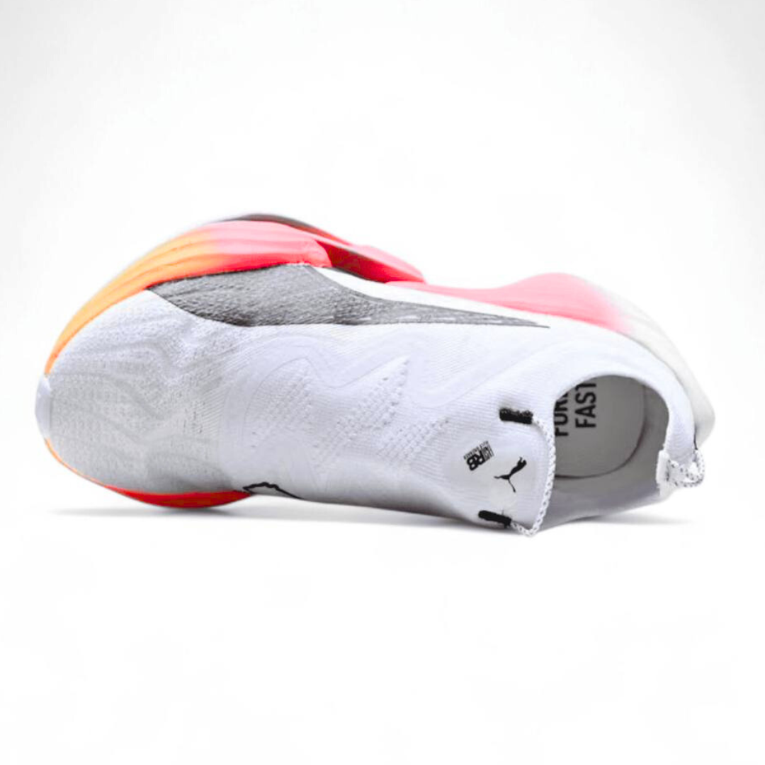 Tênis Puma Fast-RB Nitro Elite - Branco/Rosa/Laranja