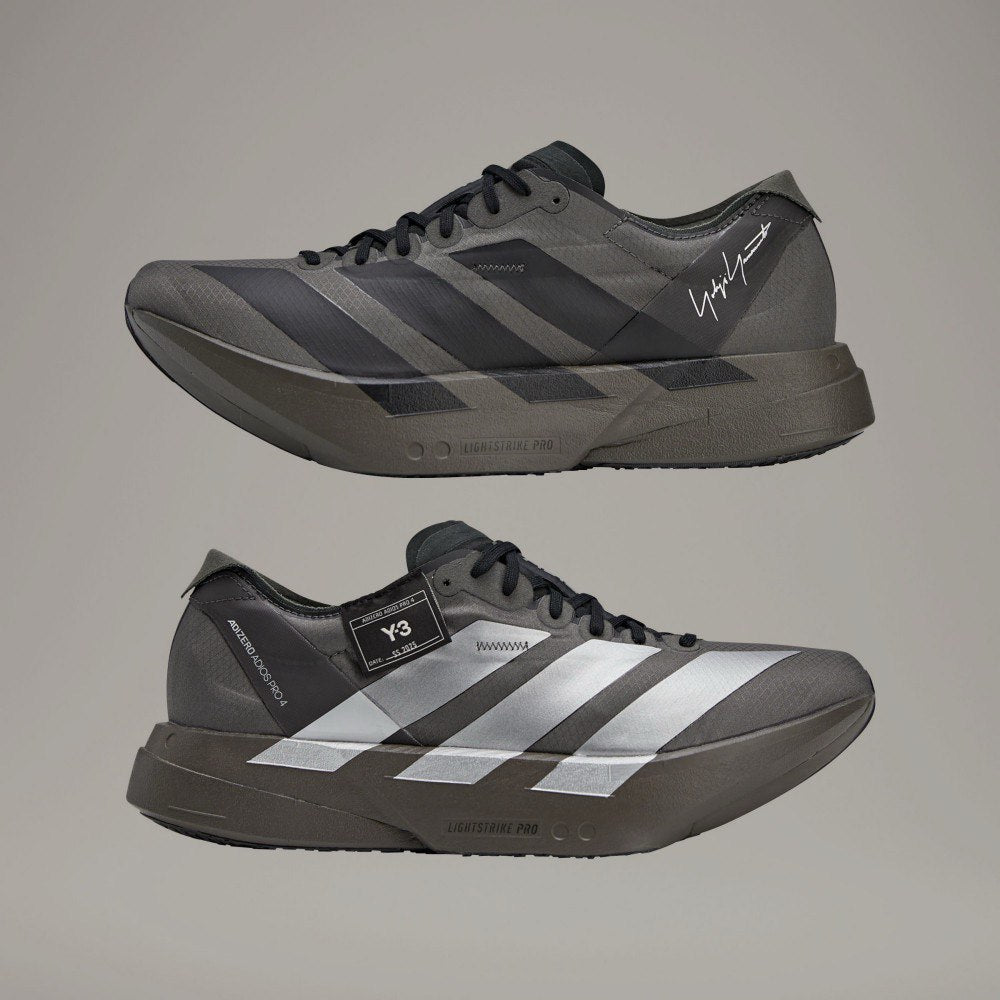 Tênis Adidas Adizero Adios Pro 4 Y3 Preto/Cinza