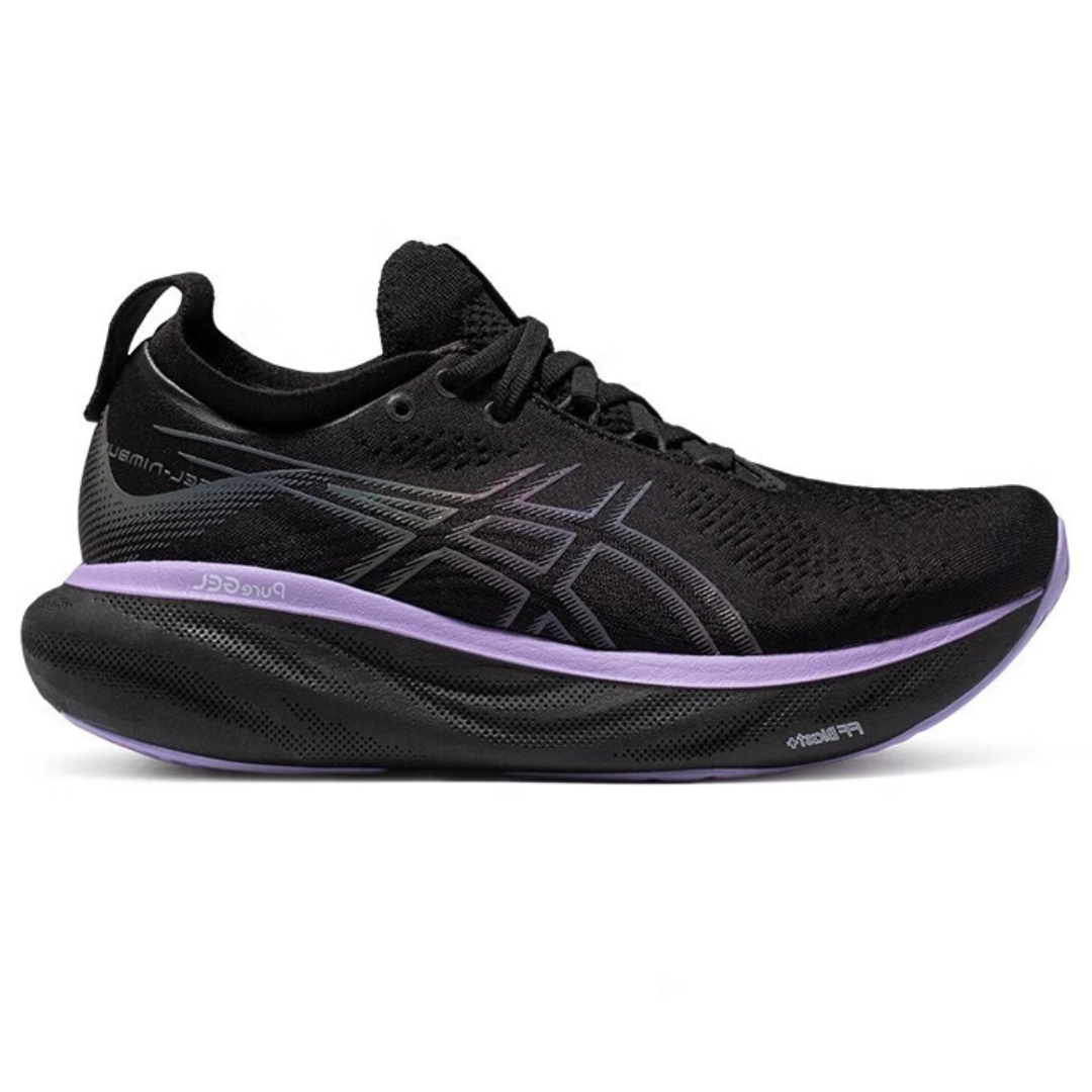 Tênis Asics Gel - Nimbus™ 25 Preto e Roxo