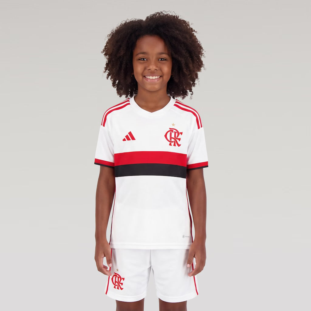 Conjunto Infantil Adidas Flamengo 2026/27 II