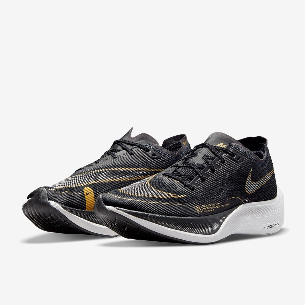 Tênis Nike Air Zoom Vaporfly Next% 2 Black Metallic Gold Coin