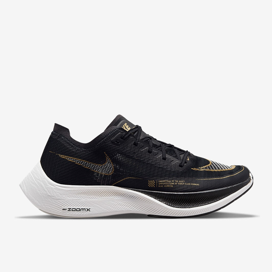 Tênis Nike Air Zoom Vaporfly Next% 2 Black Metallic Gold Coin