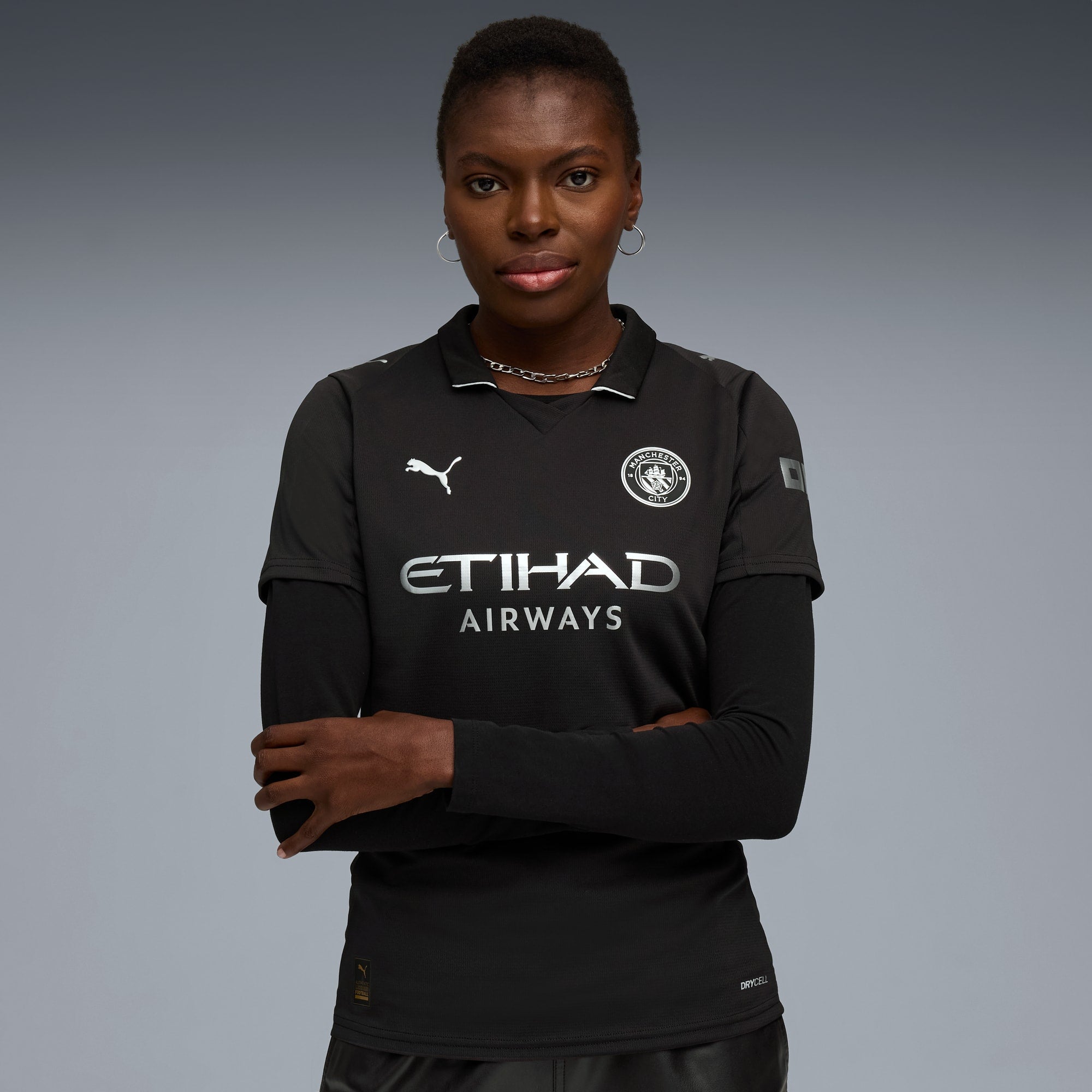 Camisa Puma Manchester City 2025/26 II Feminina