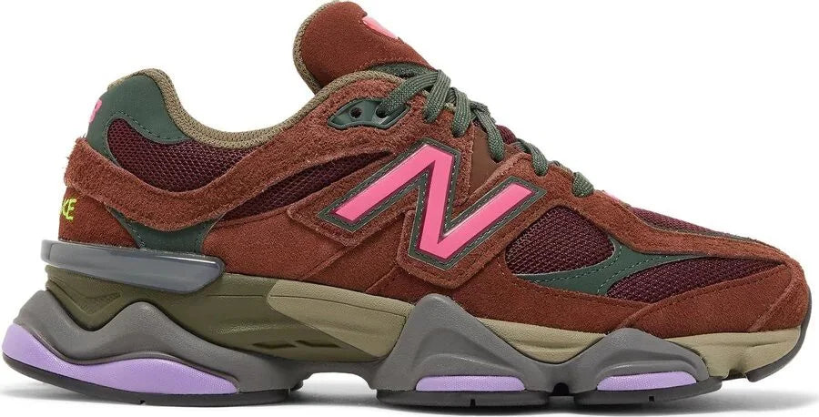 Tênis New Balance 9060 Burgundy Pink