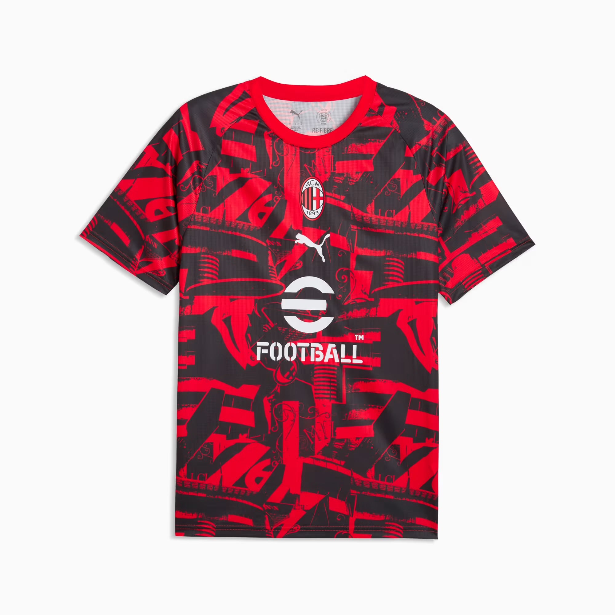 Camisa Pré-Jogo AC Milan 2026/27 Torcedor