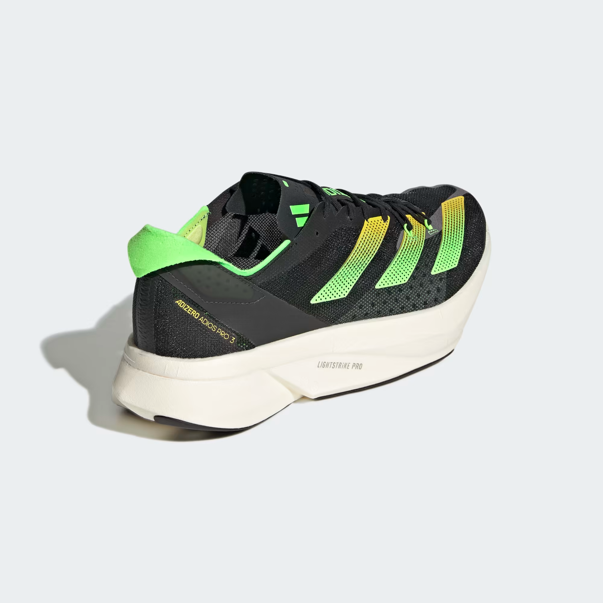 Tênis Adidas adizero Adios Pro 3 Core Black Solar Green