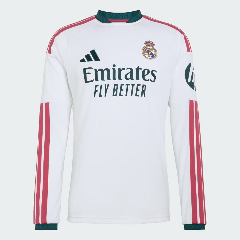 Camisa adidas Real Madrid 2026/27 I Torcedor Manga Longa
