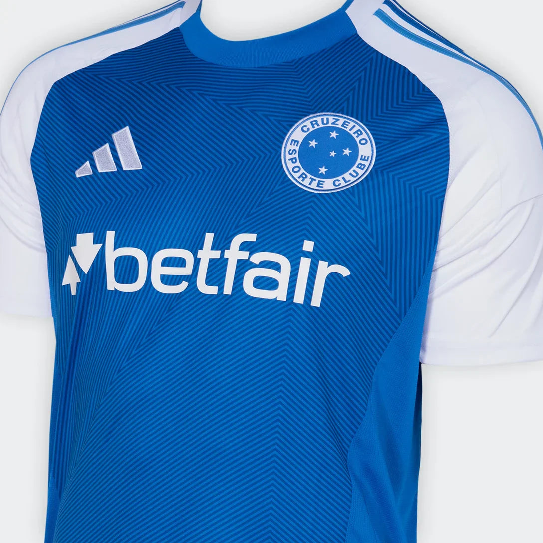 Camisa adidas Cruzeiro 2025/26 I - M. PEREIRA Nº 10