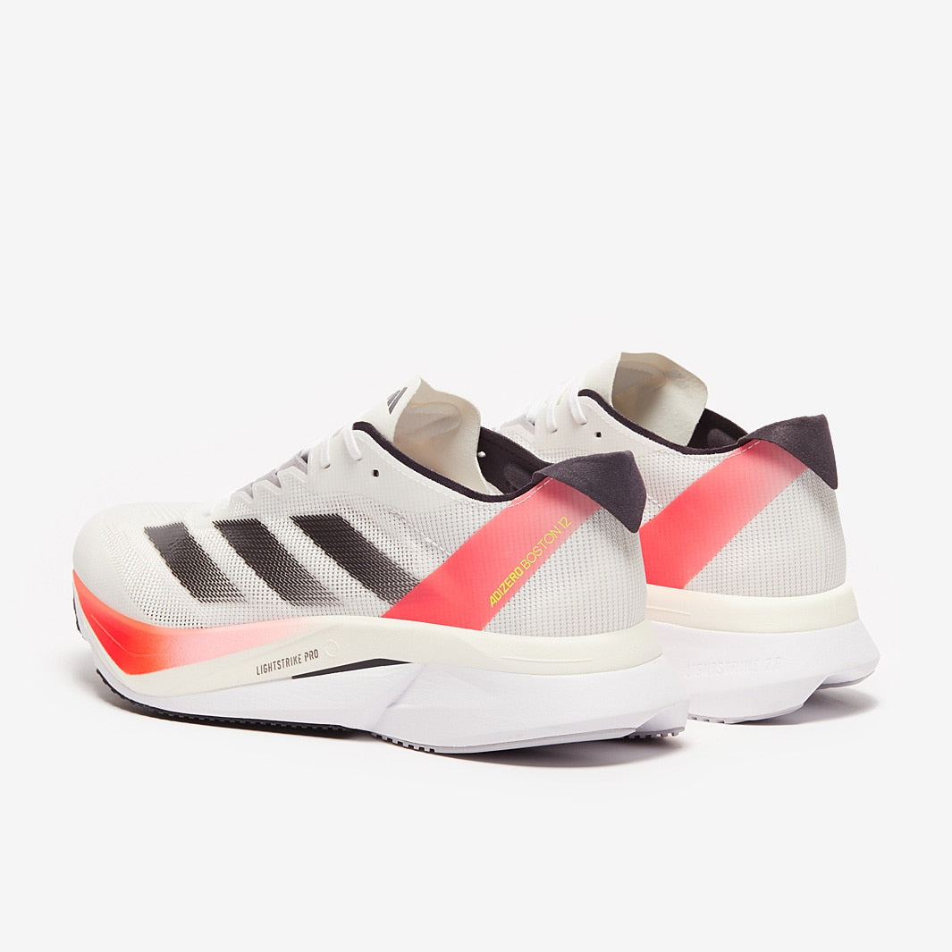 Tênis Adidas adizero Boston 12 Ftwr White Aurora