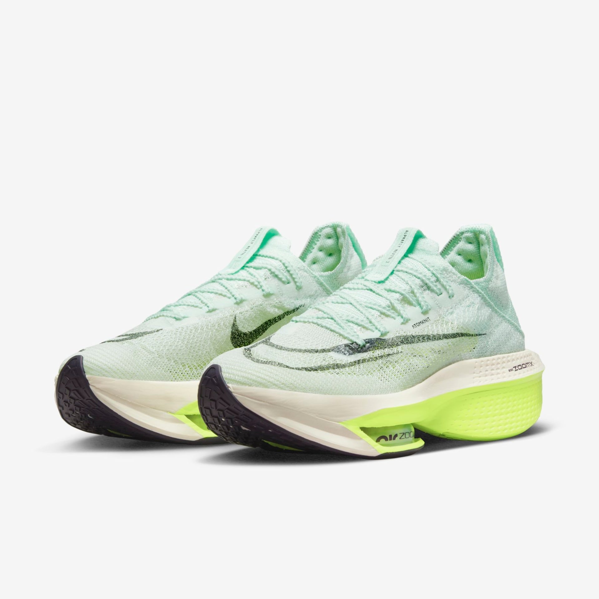 Tênis Nike Air Zoom Alphafly Next% 2 Mint Foam Volt