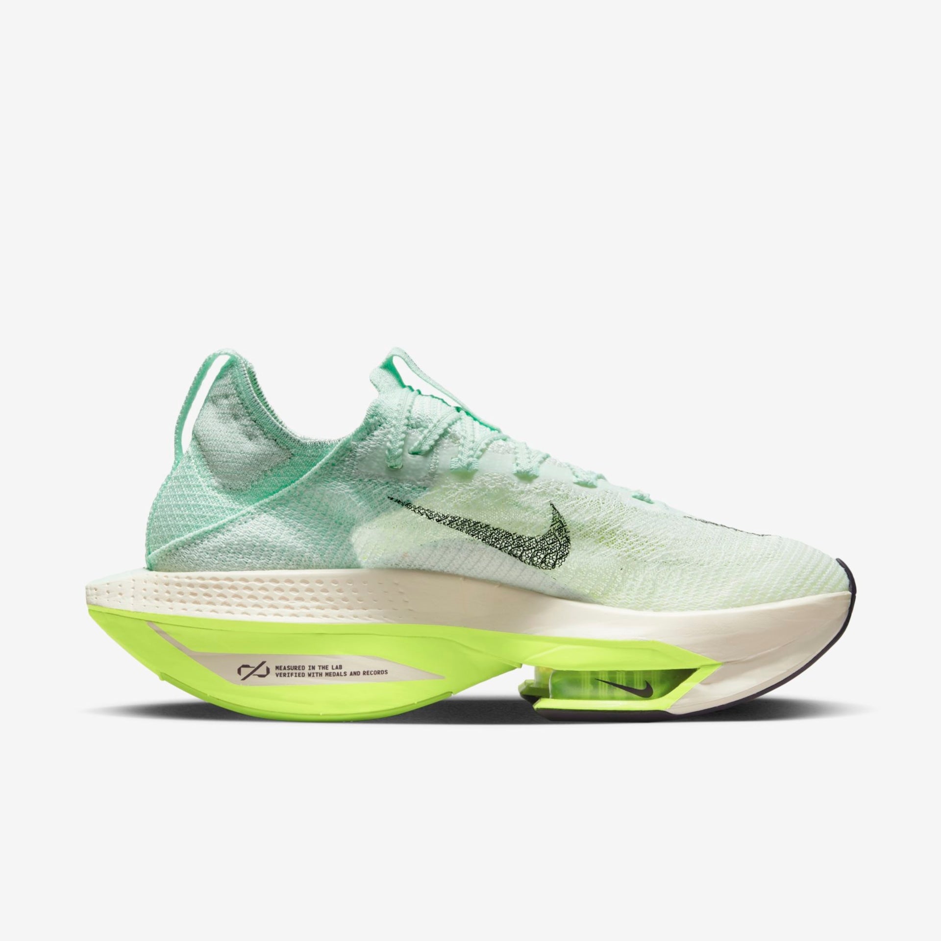 Tênis Nike Air Zoom Alphafly Next% 2 Mint Foam Volt