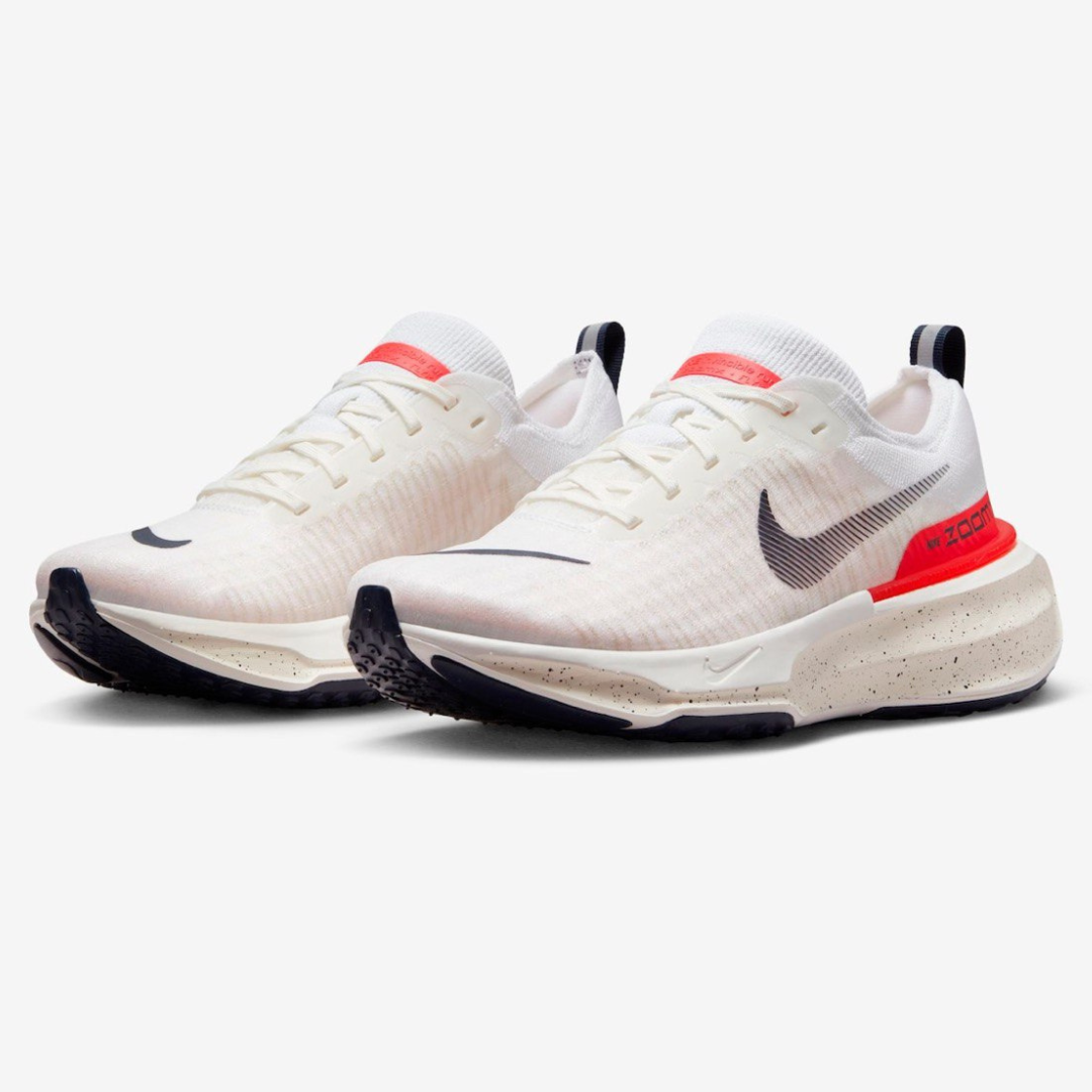 Tênis Nike Invincible Run 3 Branco Vermelho