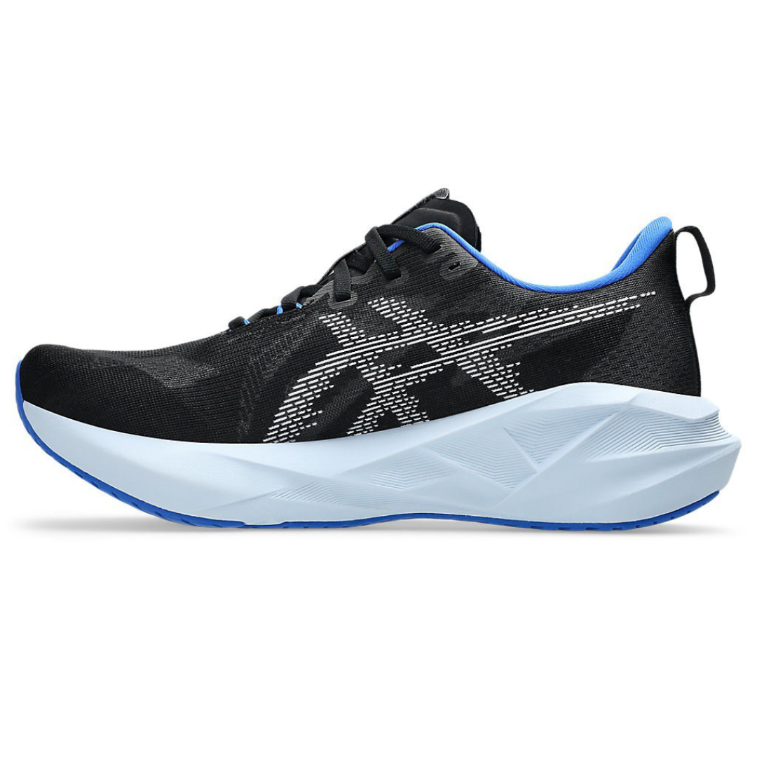 Tênis Asics Novablast 5 - Preto com Azul