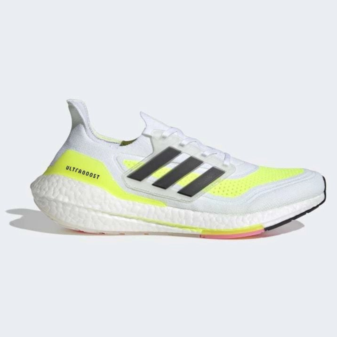 Tênis Adidas Ultraboost 21 Branco Verde