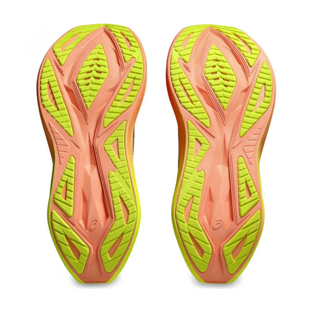 Tênis Asics Superblast 2 Paris - Unissex - Cinza com Verde e Laranja
