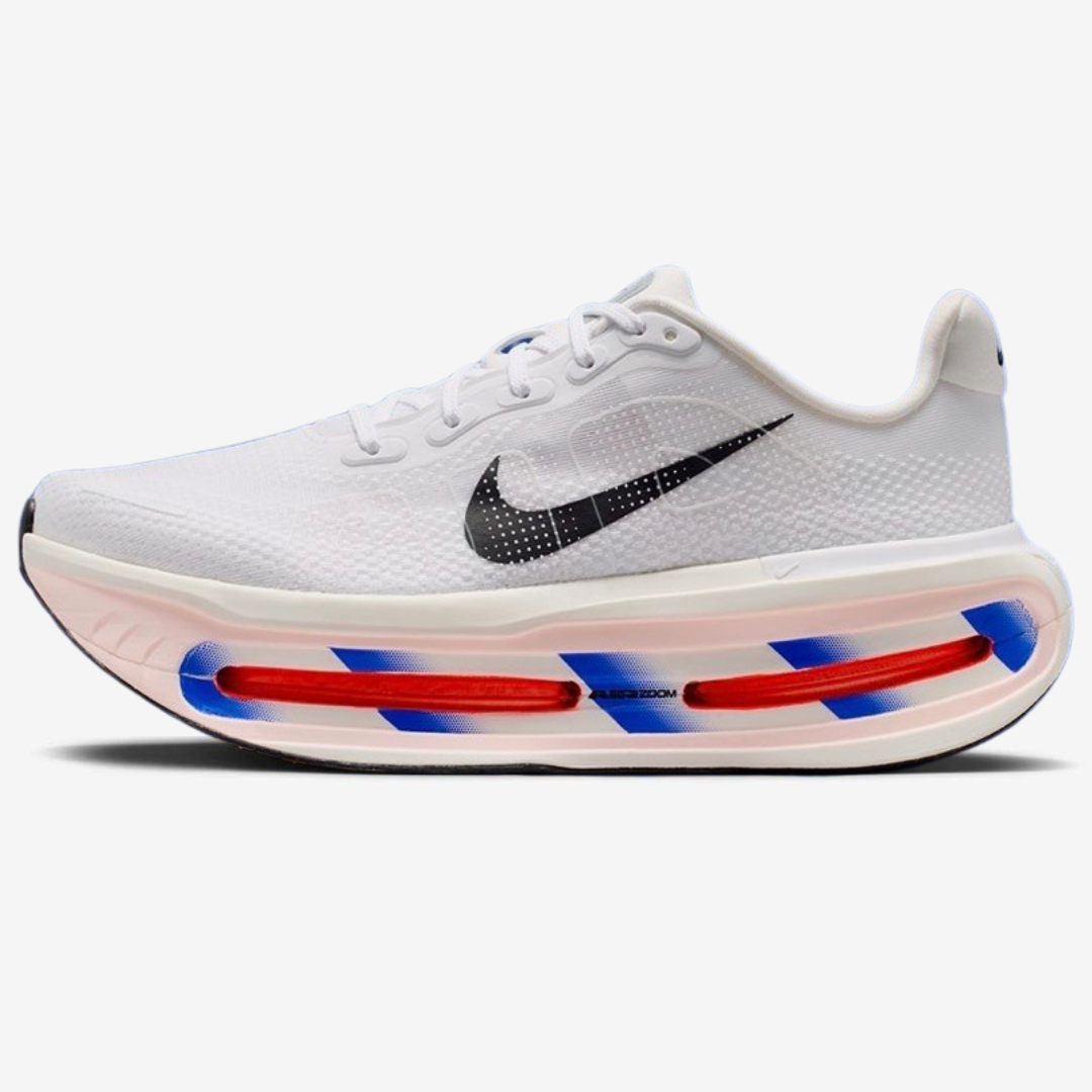 Tênis Nike Vomero Premium - Branco/Azul/Vermelho