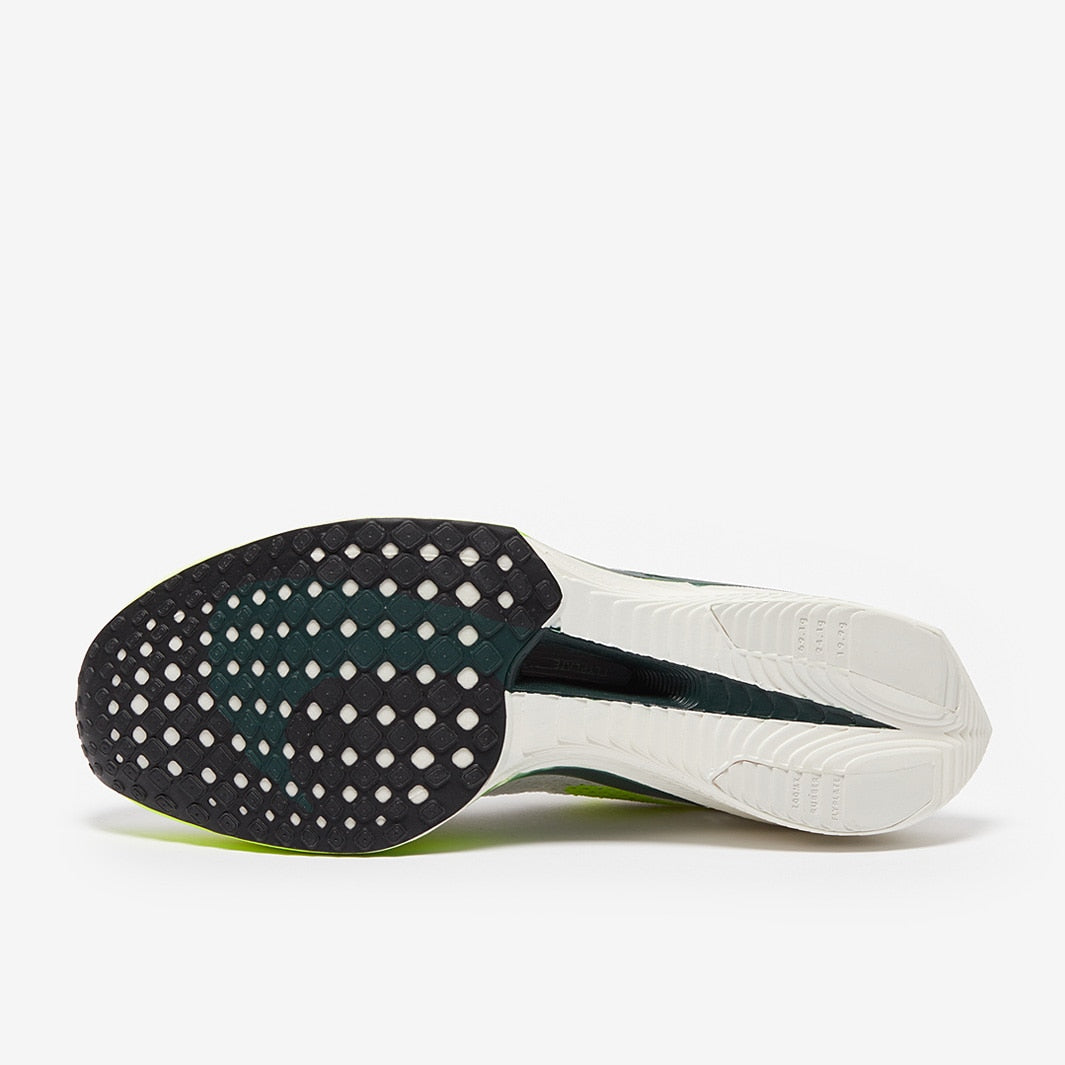 Tênis Nike Air Zoom Vaporfly Next% Flyknit 3 Wake Up White Pro Green