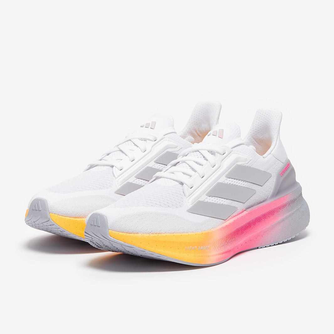 Tênis Adidas Ultraboost 5 White Lucid Pink