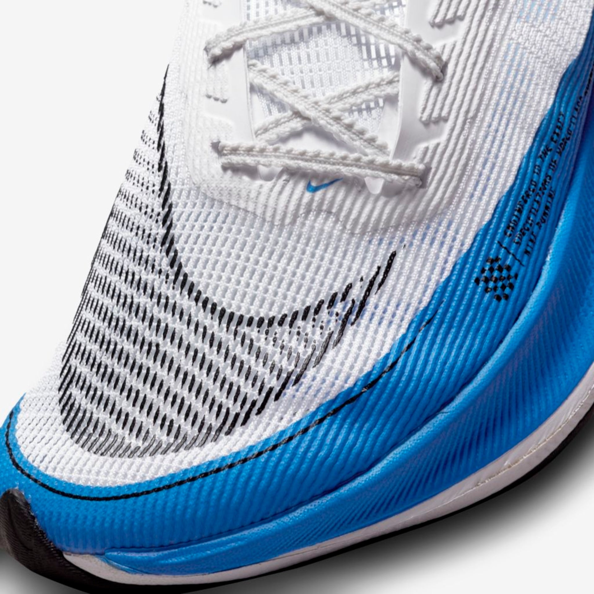 Tênis Nike Air Zoom Vaporfly Next% 2 White Photo Blue