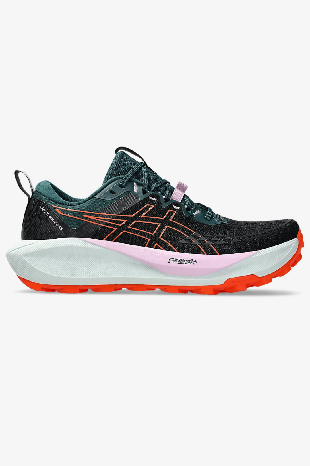 Tênis Asics Gel Trabuco 13 - Preto/Laranja/Branco