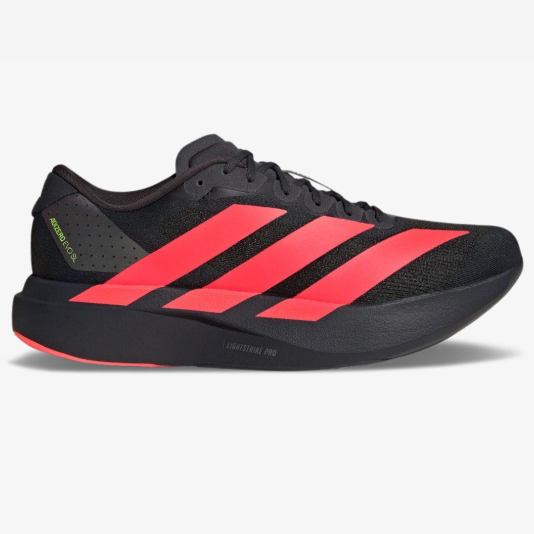 Tênis Adidas Adizero EVO SL - Preto/Vermelho