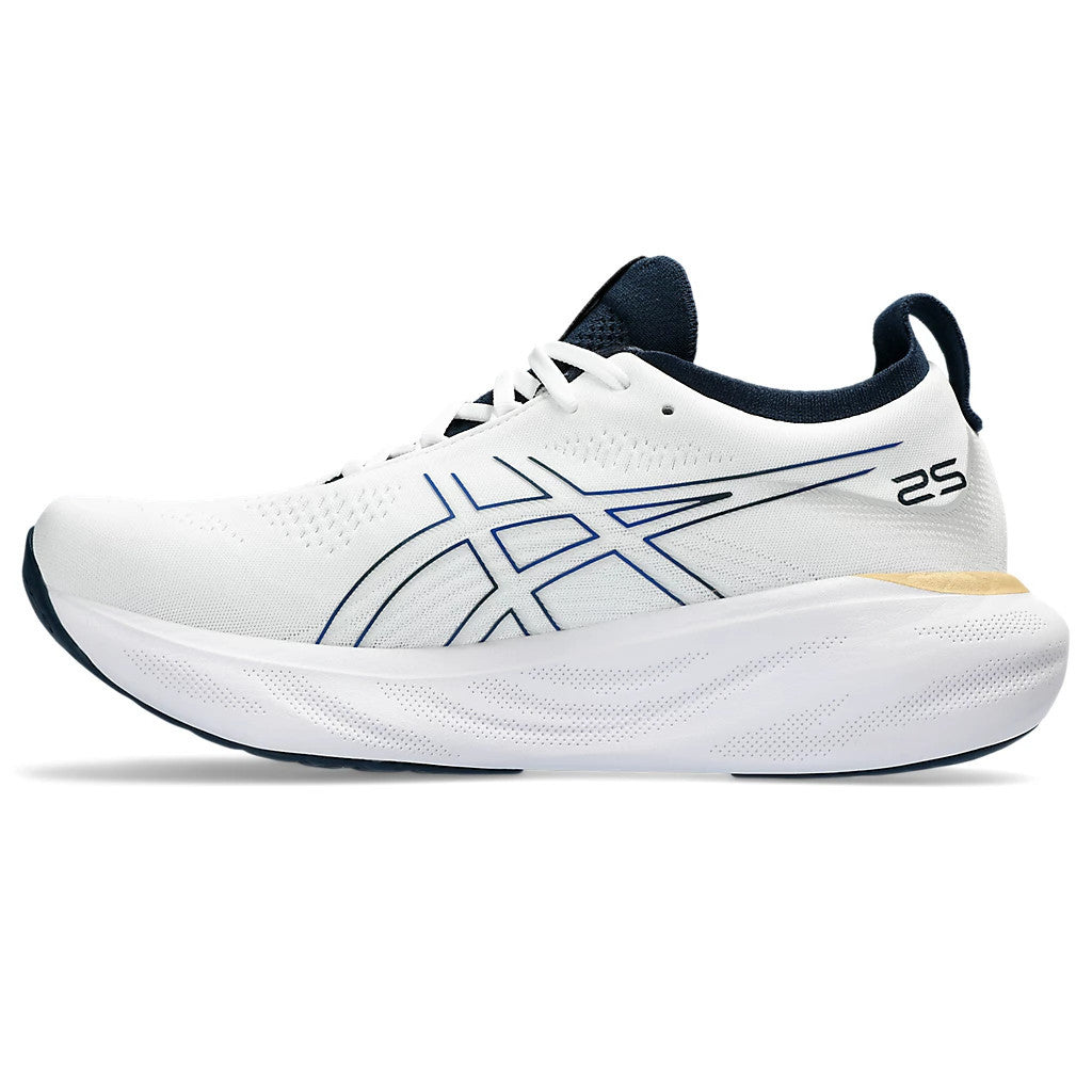 Tênis Asics Gel - Nimbus™ 25 Branco Azul Ilus