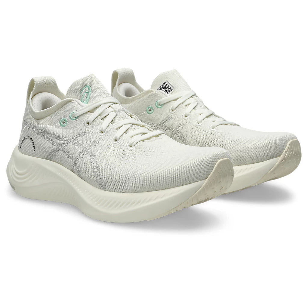 Tênis Asics Nimbus Mirai Paris White Comfort Maratona