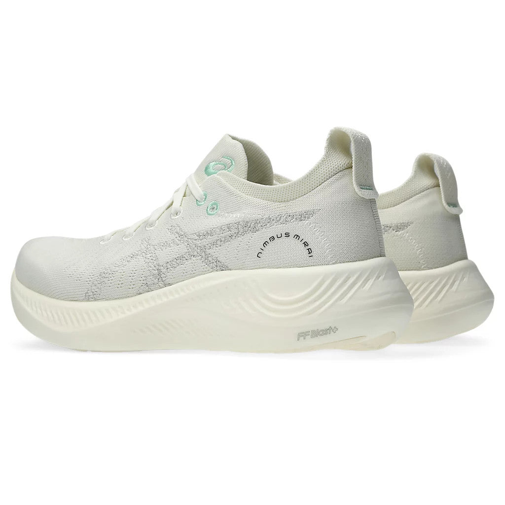 Tênis Asics Nimbus Mirai Paris White Comfort Maratona