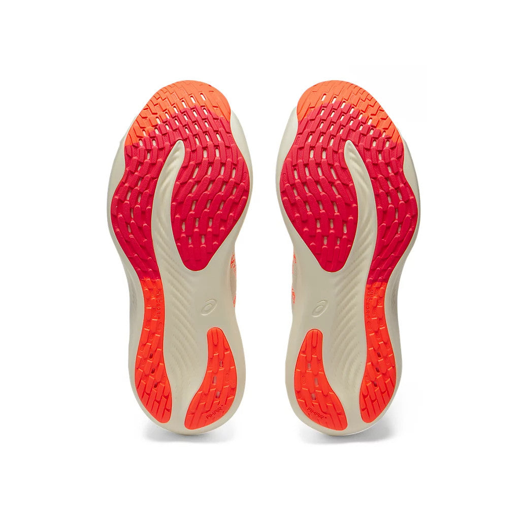 Tênis Asics Nimbus Mirai Paris White Sunrise Red