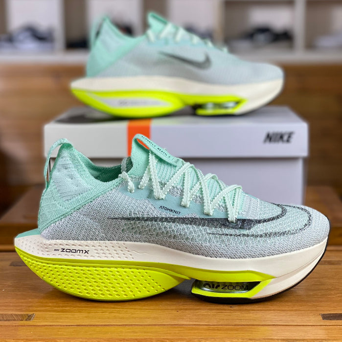 Tênis Nike Air Zoom Alphafly Next%2 - Verde/Branco